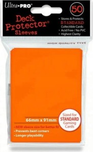 Pomarańczowe matowe koszulki Ultra Pro (50) 66x91mm