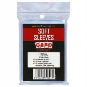 Przezroczyste protectory Card Concept Soft Sleeves