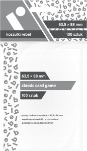 Rebel Koszulki na karty 63,5x88 mm Classic Card Game 100 sztuk